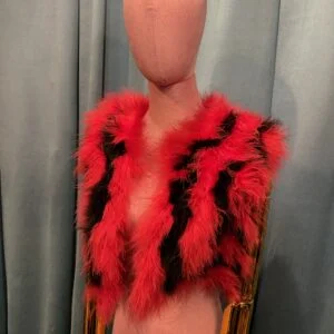 Gilet marabout 1960-70